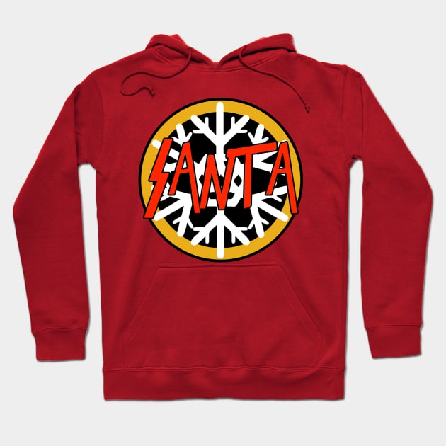 Slayer Claus Hoodie by zombill